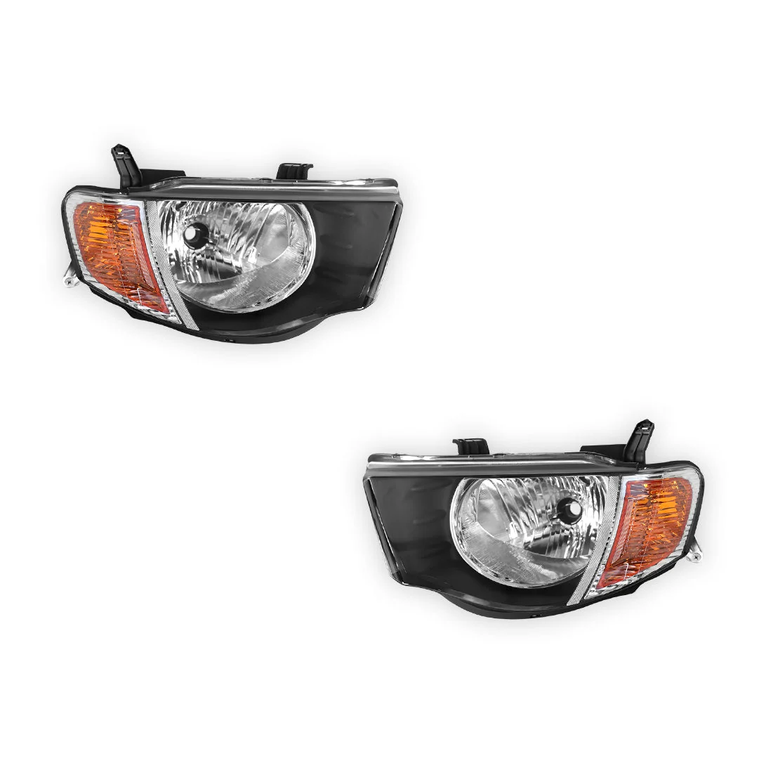 Mitsubishi Triton ML (2006 - 2009) Headlights LH + RH - Image 2