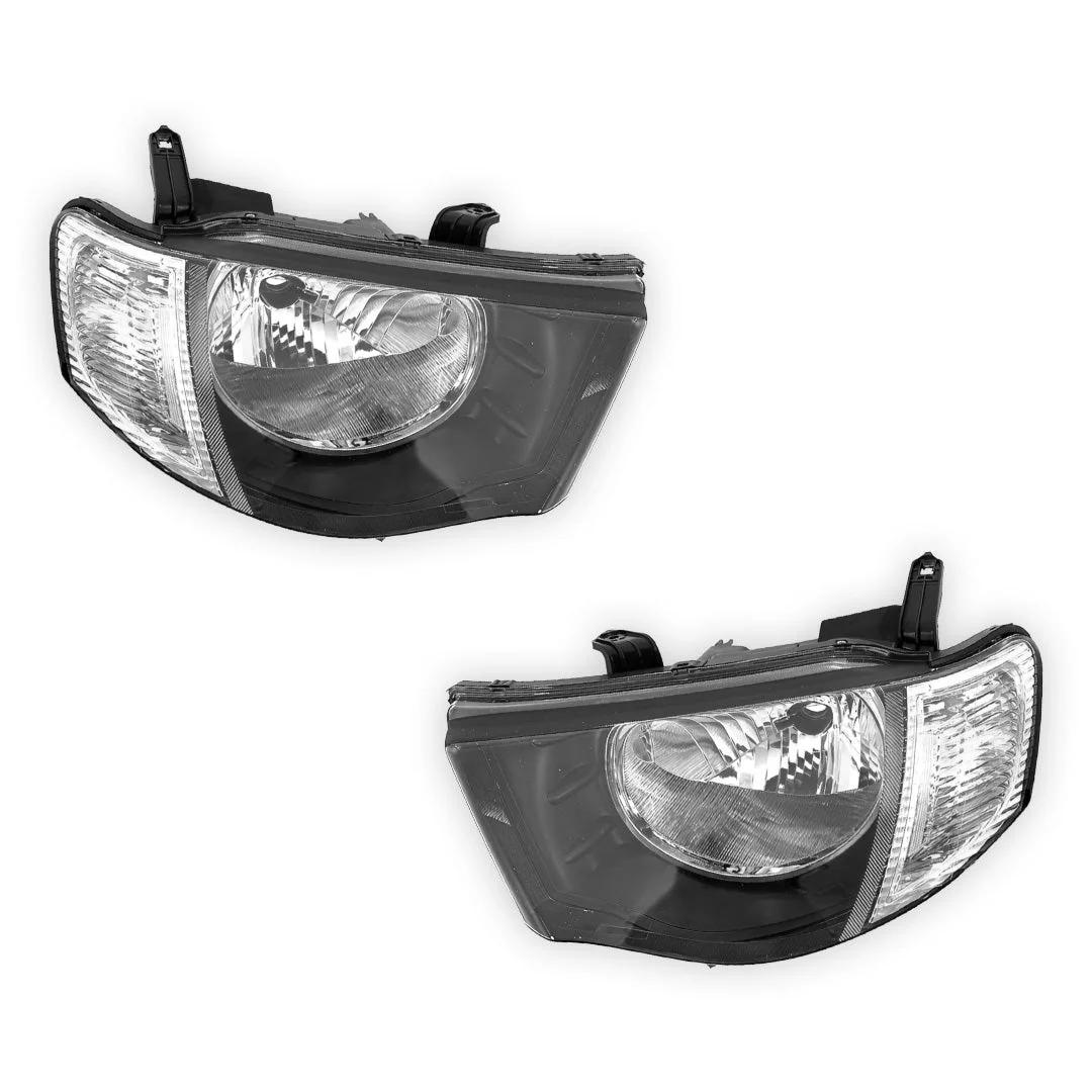 Mitsubishi Triton ML (2006 - 2009) OEM Style Headlights LH + RH - Image 2