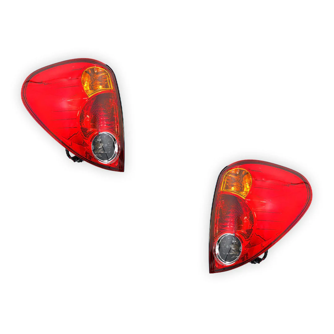 Mitsubishi Triton MN (2009 - 2015) Genuine Red Halogen Tail Lights LH + RH - Image 2