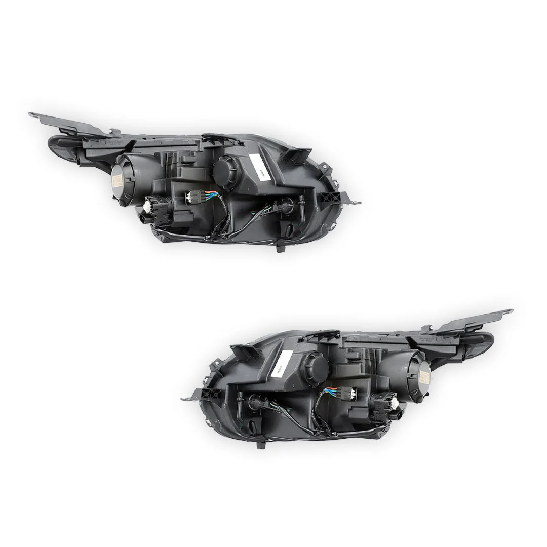 Mitsubishi Triton MQ (2015 - 2018) Clear Xenon OEM Style Headlights LH + RH - Image 3