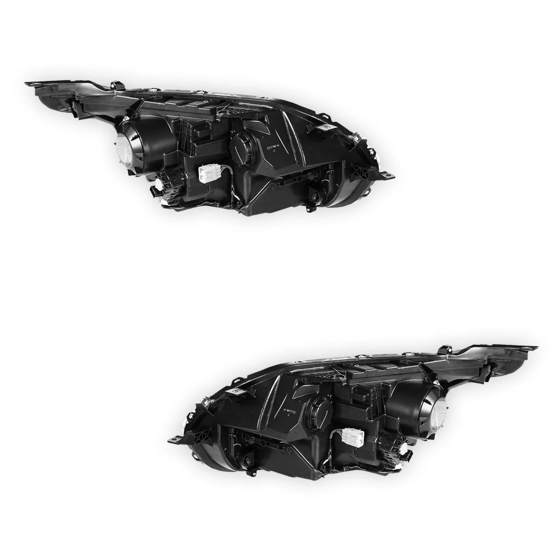 Mitsubishi Triton MQ (2015 - 2018) Genuine Clear Xenon Headlights LH + RH - Image 3