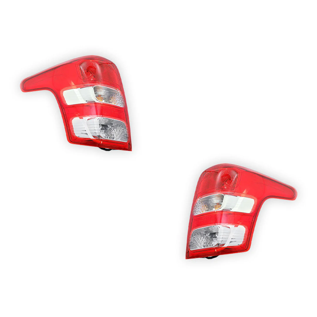 Mitsubishi Triton MQ (2015 - 2018) Genuine Red / Black  Tail Lights LH + RH - Image 2