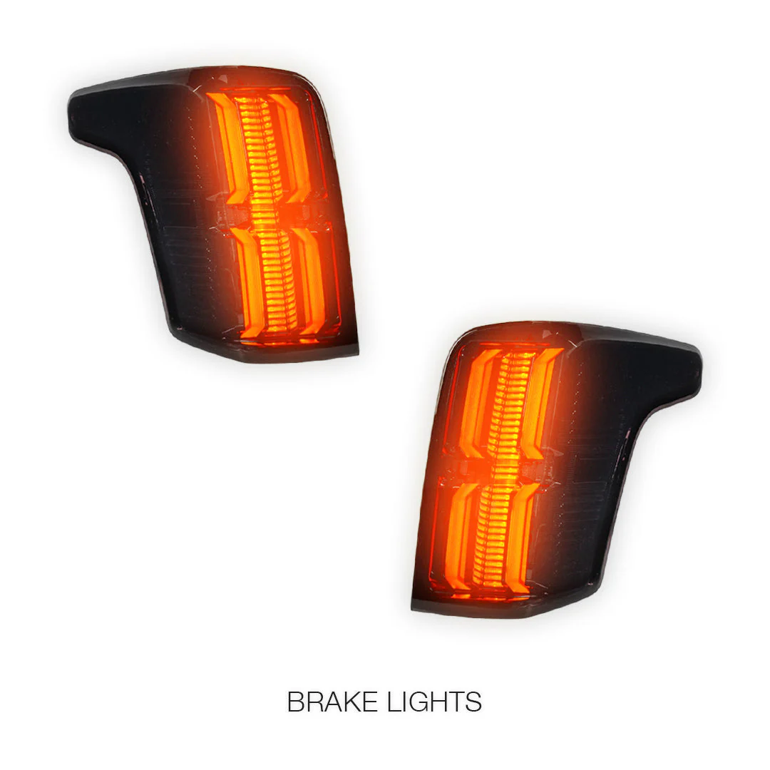 Mitsubishi Triton MQ (2015 - 2018) Smoked Sequential Full LED Tail Lights LH + RH - Image 3