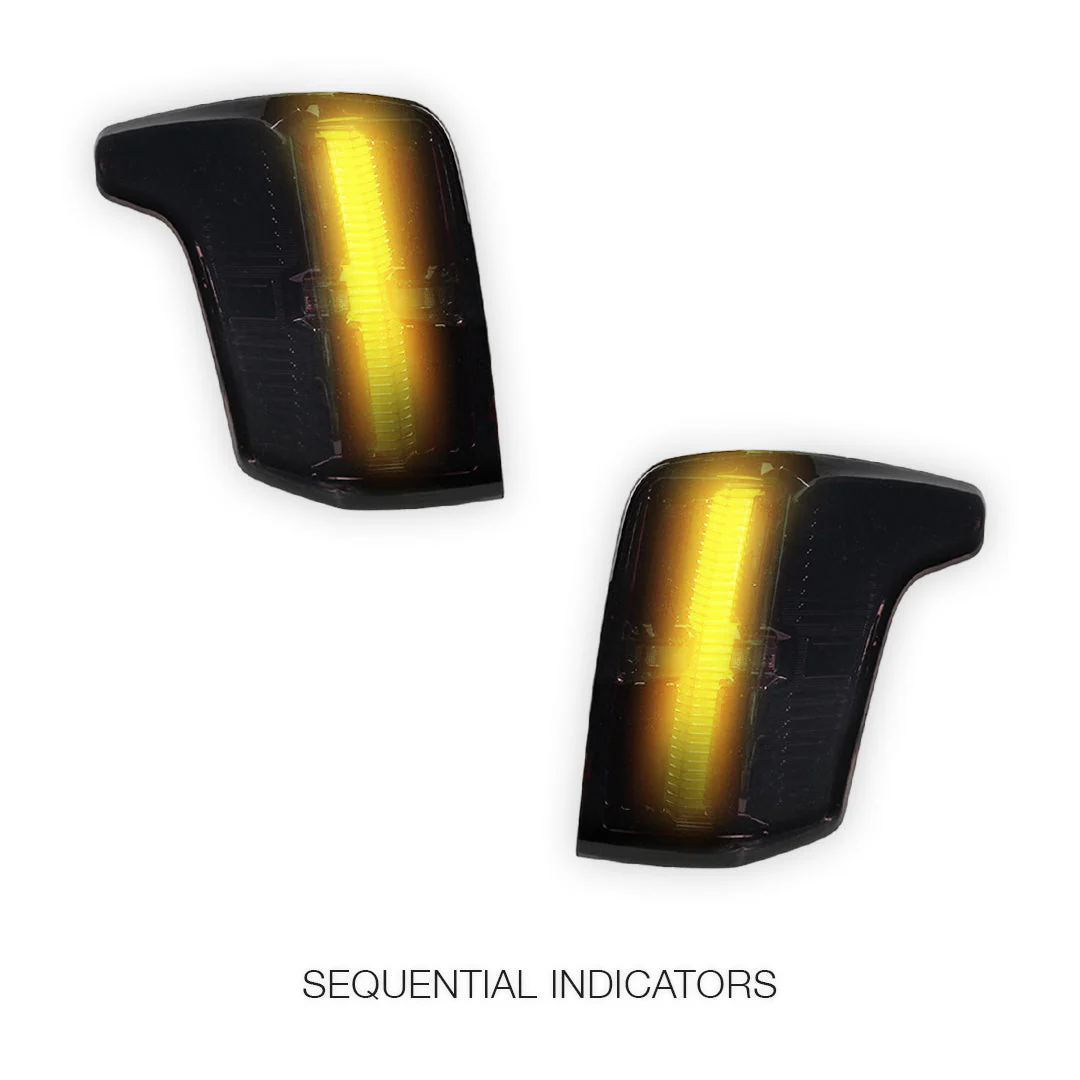 Mitsubishi Triton MQ (2015 - 2018) Smoked Sequential Full LED Tail Lights LH + RH - Image 4