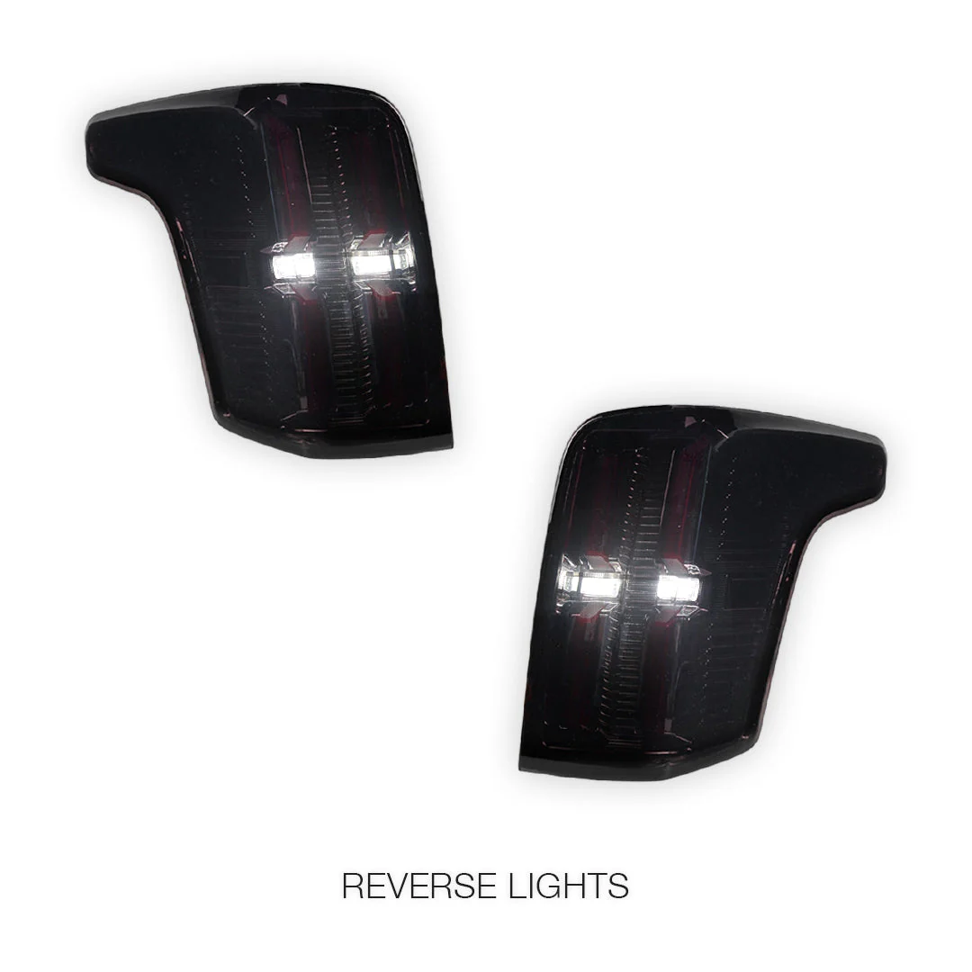 Mitsubishi Triton MQ (2015 - 2018) Smoked Sequential Full LED Tail Lights LH + RH - Image 5