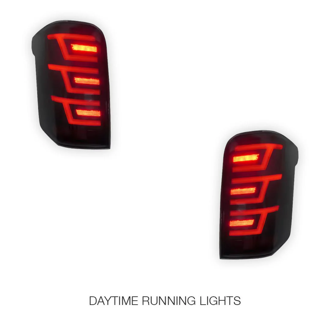 Mitsubishi Triton MQ (2015 - 2018) Sequential Smoked Tail Lights LH + RH - Image 2