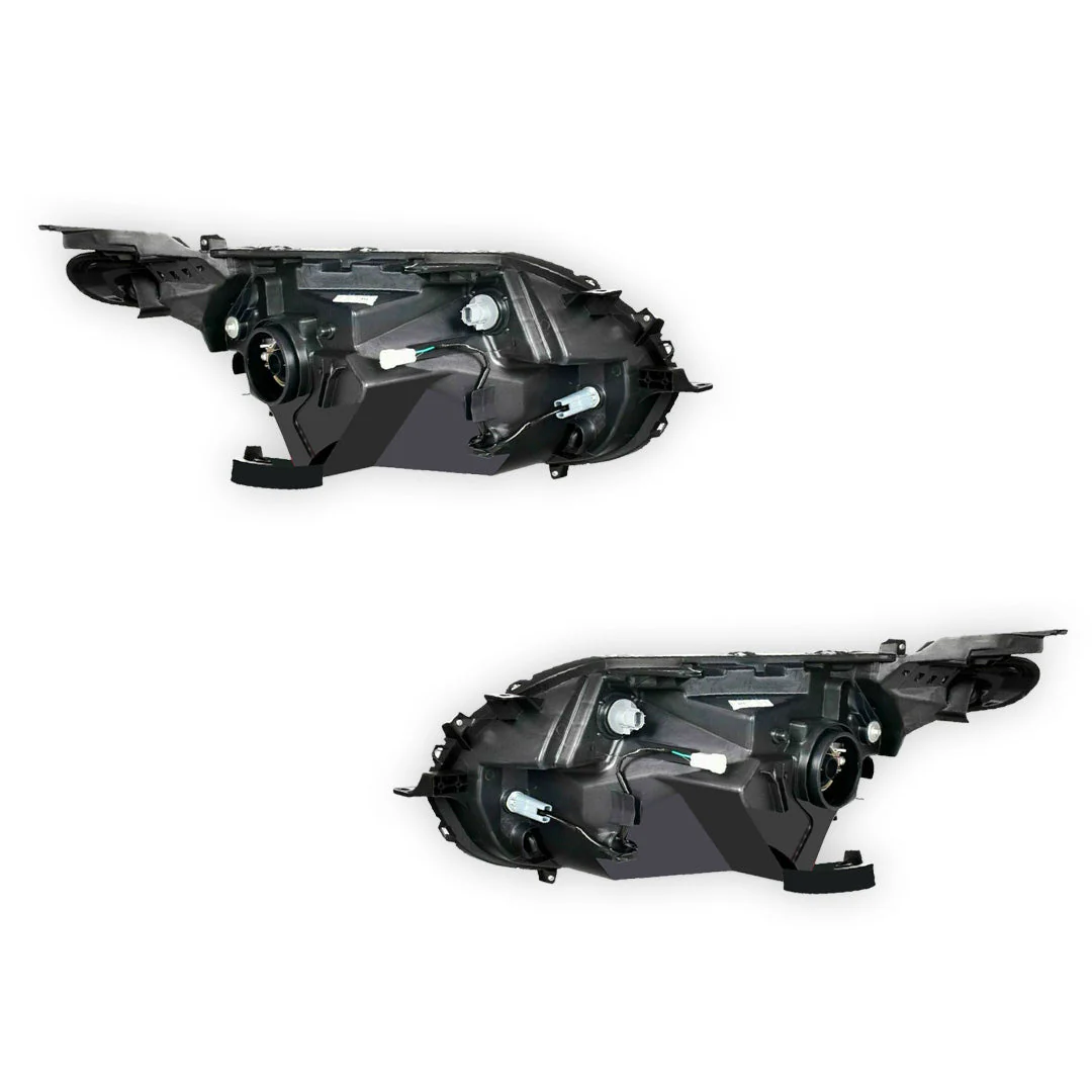 Mitsubishi Triton MQ (2016 - 2018) Halogen OEM Style Headlights LH + RH - Image 3