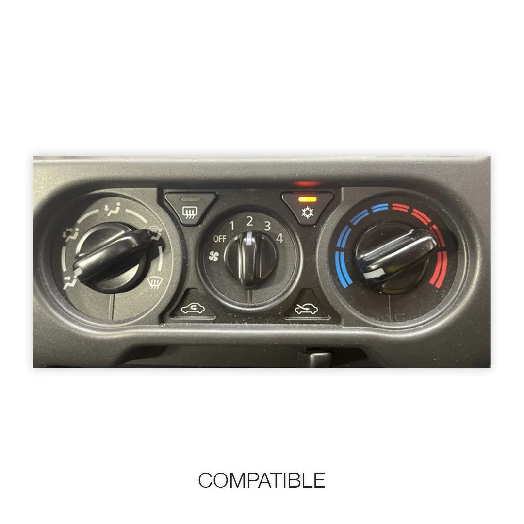 Mitsubishi Triton MQ / MR (2015 - 2019) 9" 13.3" Wireless Android 15 Head Unit for Apple CarPlay / Android Auto Manual AC Panel - Image 4