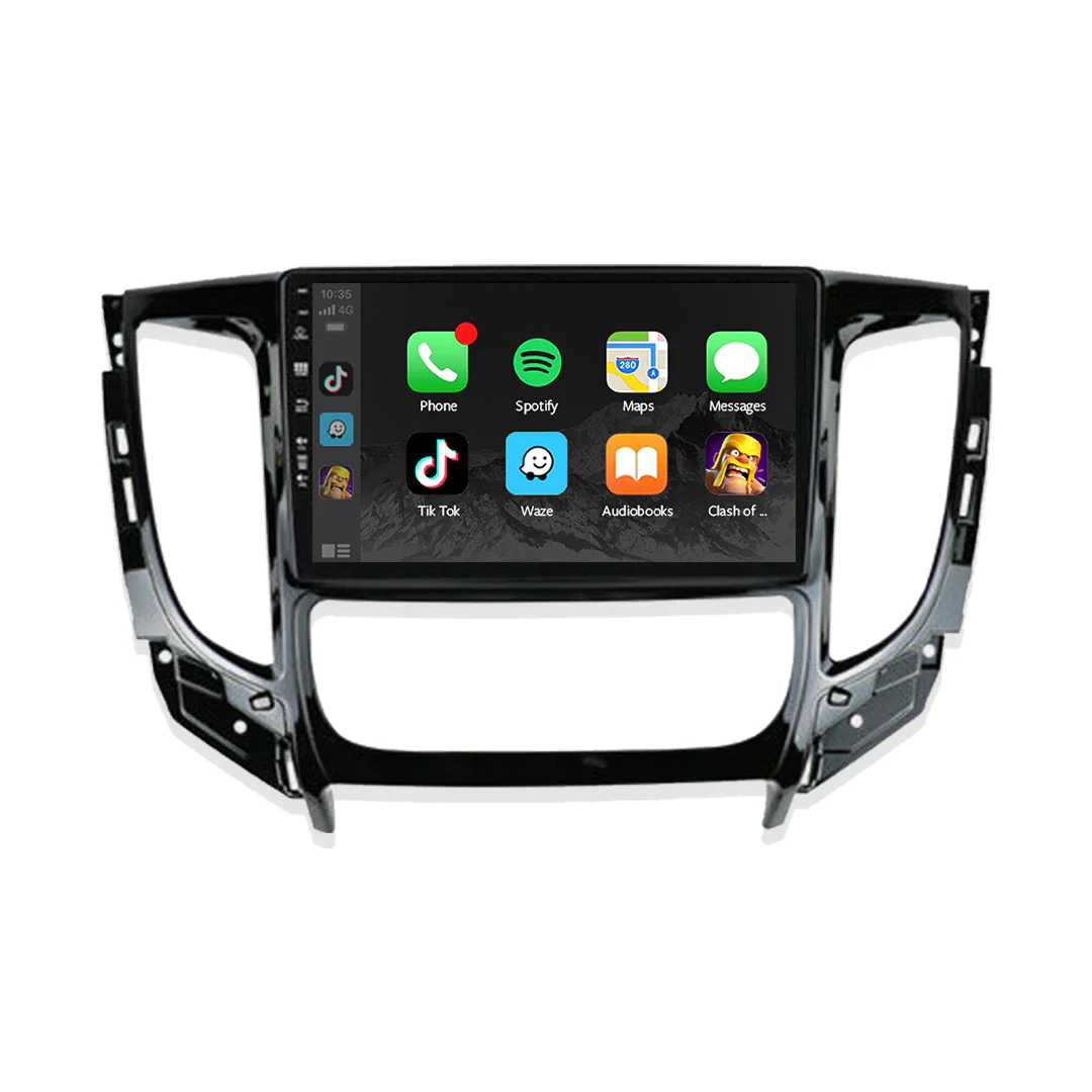 Mitsubishi Triton MQ / MR (2015 - 2019) 9" 13.3" Wireless Android 15 Head Unit for Apple CarPlay / Android Auto Digital AC Panel - Image 3