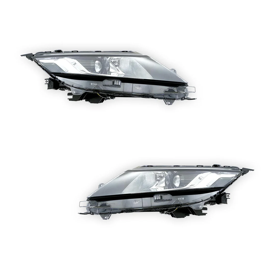 Mitsubishi Triton MR (2018 - 2023) OEM Style Non LED Headlights LH + RH - Image 2