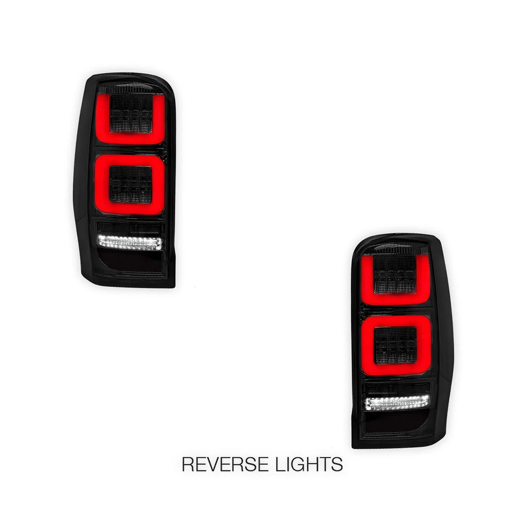Mitsubishi Triton MR (2019 - 2022) Sequential Smoked Full LED Tail Lights LH + RH - Image 4