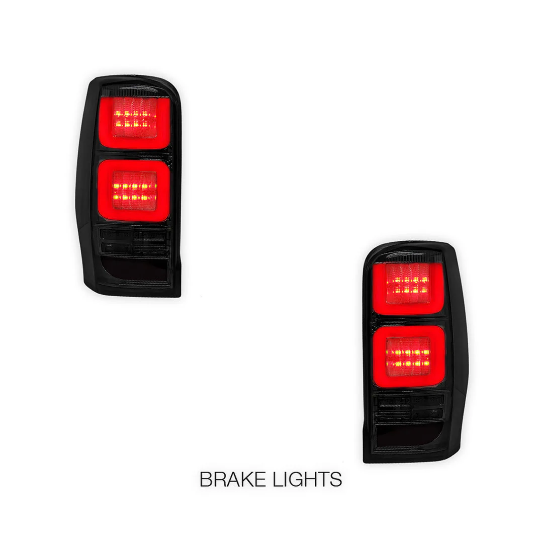 Mitsubishi Triton MR (2019 - 2022) Sequential Smoked Full LED Tail Lights LH + RH - Image 5