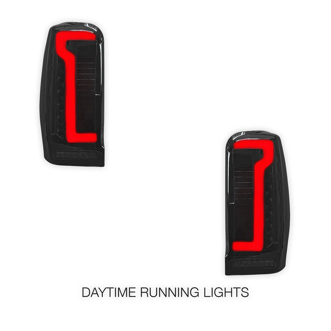 Mitsubishi Triton MR (2019 - 2023) Sequential Smoked Phantom Style Full LED Tail Lights LH + RH - Image 5