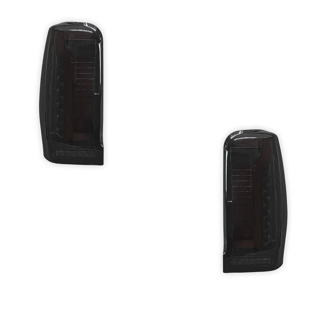 Mitsubishi Triton MR (2019 - 2023) Sequential Smoked Phantom Style Full LED Tail Lights LH + RH - Image 6