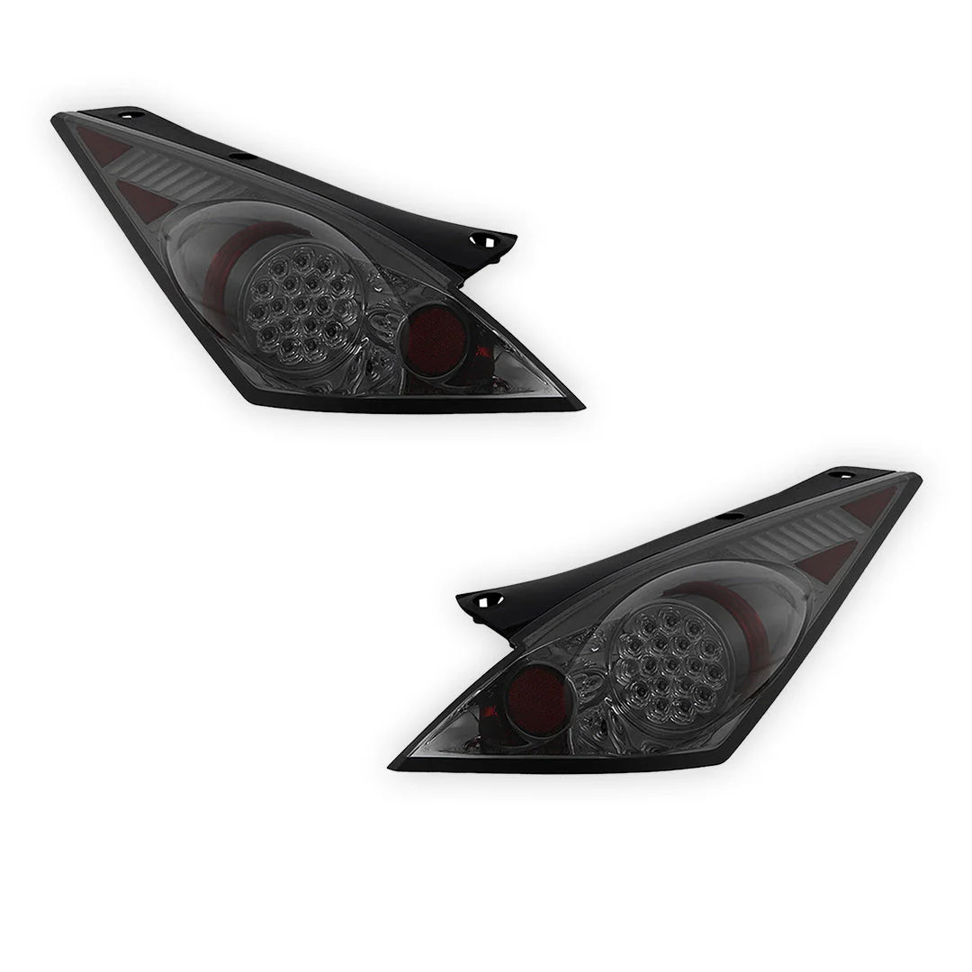 Nissan 350Z Z33 (2003 - 2005) Full Smoked LED Tail Lights LH + RH - Image 5
