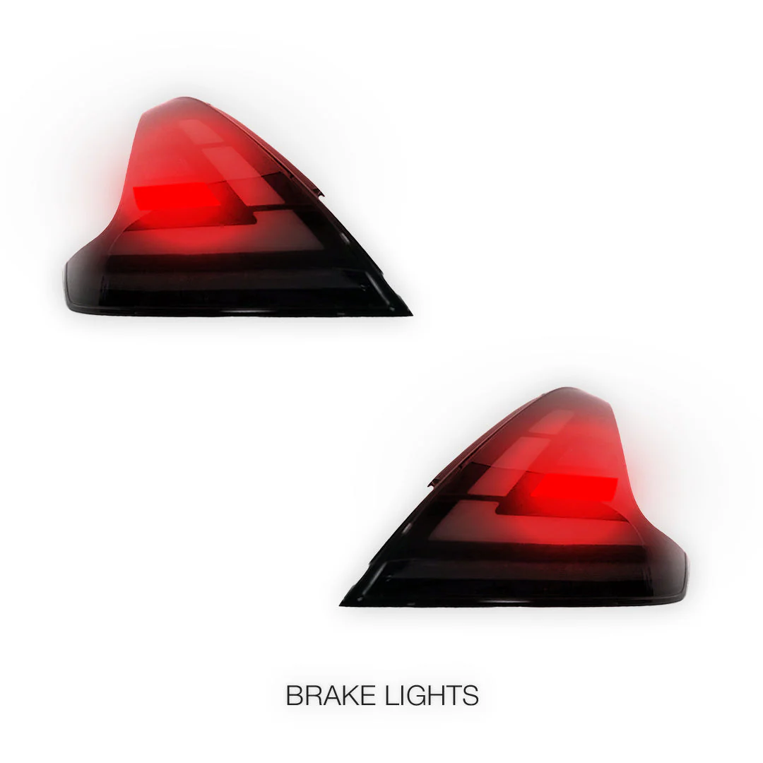 Nissan 370Z Z34 (2008 - 2021) Smoked Sequential Full LED Tail Lights LH + RH - Image 4