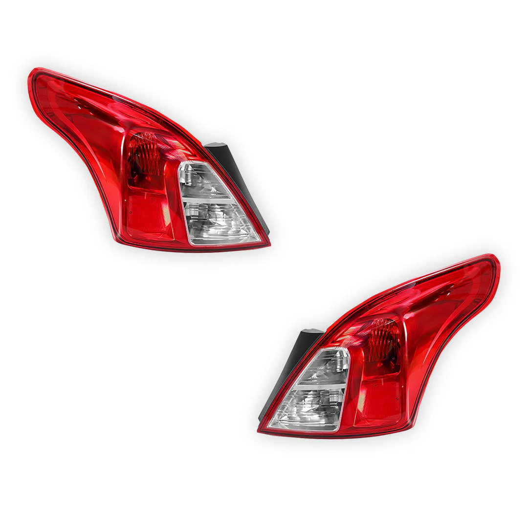 Nissan Almera N17 (2012 - 2014) OEM Style Tail Lights LH + RH - Image 2