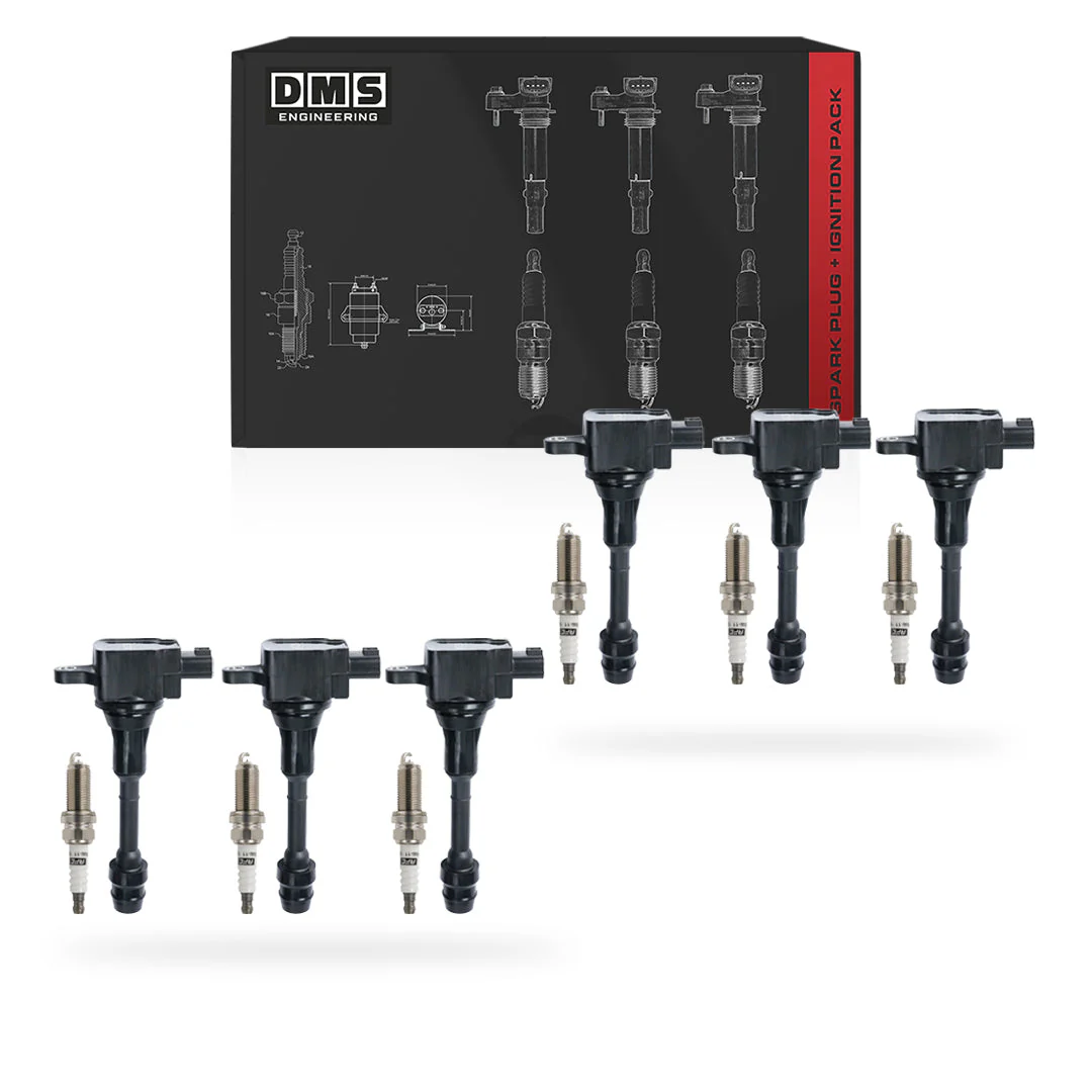Nissan Altima L31 (2002 - 2006) 2.5L Ignition Coils and Spark Plugs Complete Set - Image 2