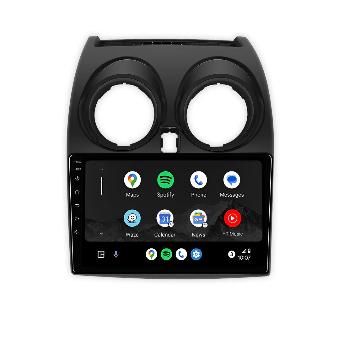 Nissan Dualis J10 (2006 - 2013) 9" 13.3" Wireless Android 15 Head Unit for Apple CarPlay / Android Auto - Image 2