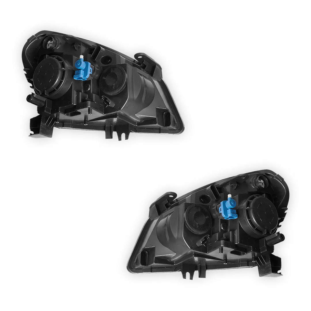Nissan Dualis J10 (2007 - 2009) Chrome Halogen OEM Style Headlights LH + RH - Image 3