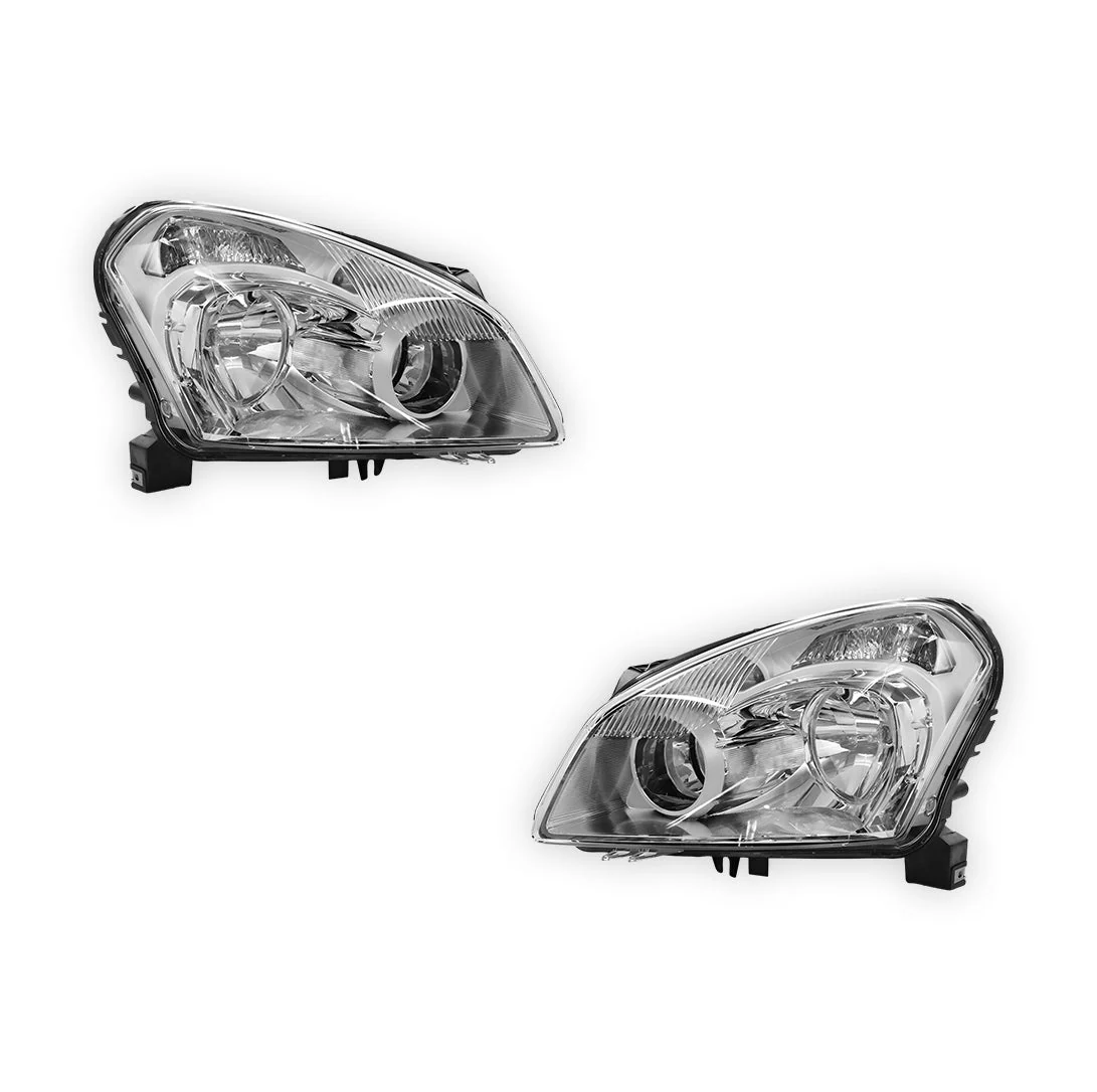 Nissan Dualis J10 Series 1 (2007 - 2010) Headlights LH + RH - Image 2