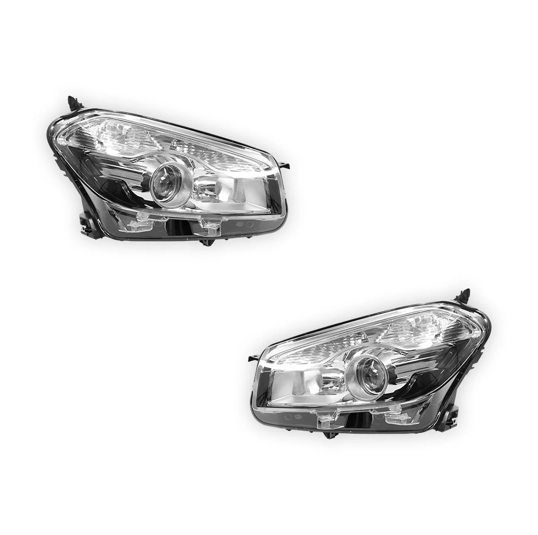 Nissan Dualis J10 Series 2 (2010 - 2014) Hella Headlights LH + RH - Image 2