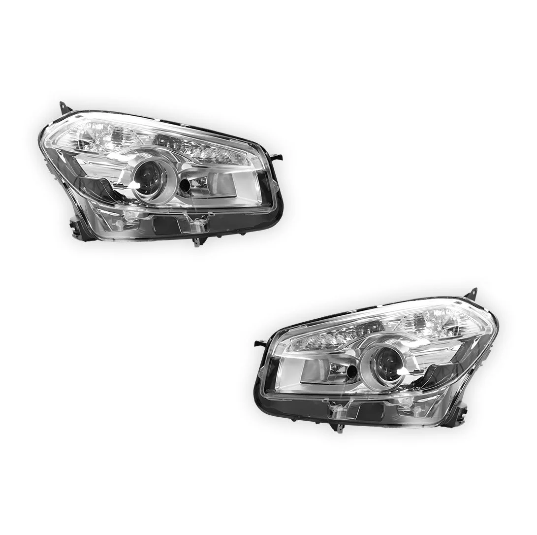 Nissan Dualis J10 Series 2 (2010 - 2014) Non-Xenon Headlights LH + RH - Image 2