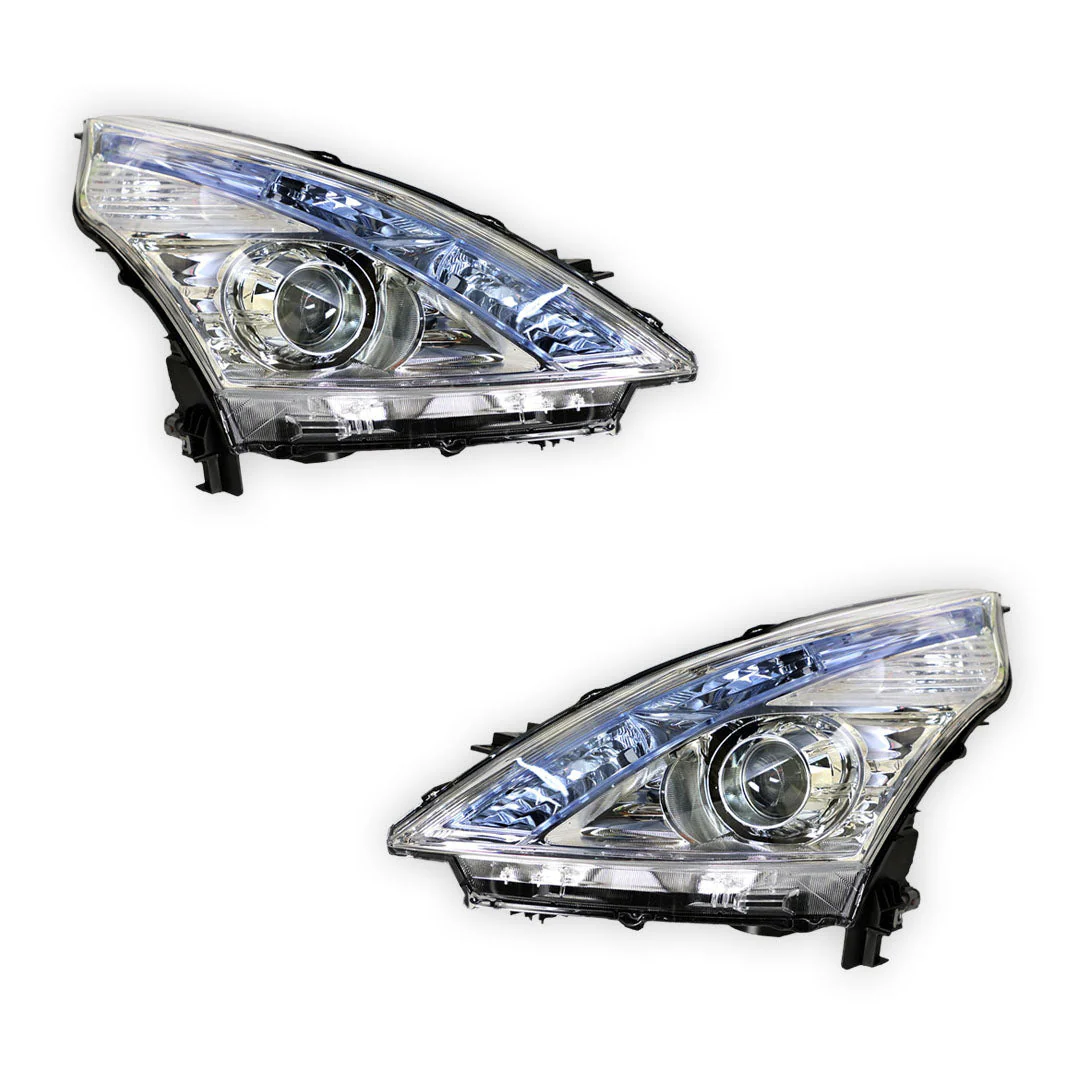 Nissan Maxima J32 (2009 - 2011) Genuine  Halogen Projector Headlights LH + RH - Image 2