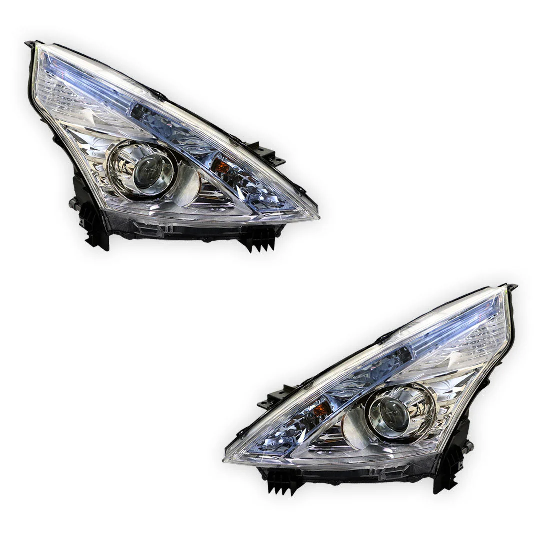 Nissan Maxima J32 (2009 - 2011) Genuine Xenon Projector Headlights LH + RH - Image 2