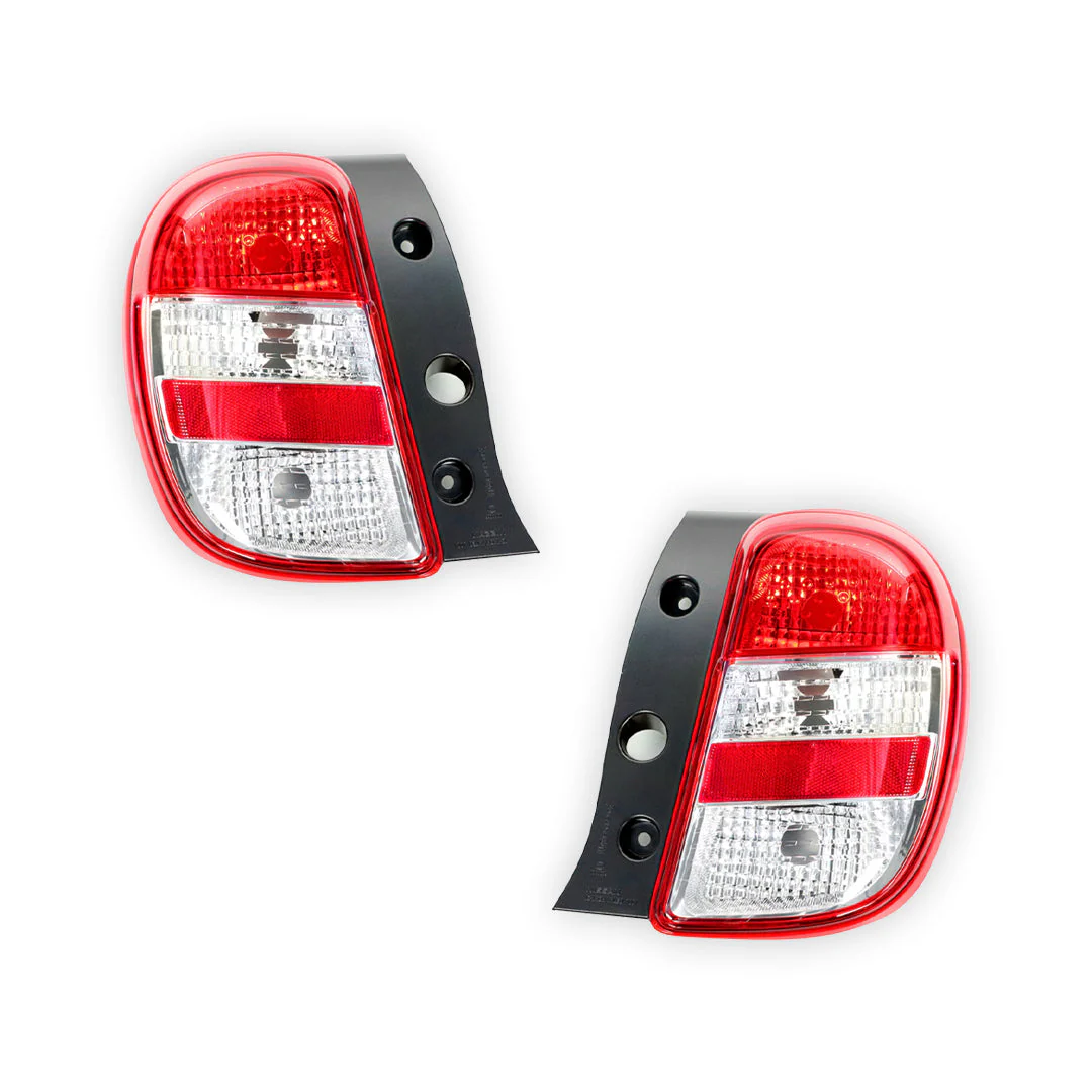 Nissan Micra K13 (2010 - 2015) Genuine Tail Lights LH + RH - Image 2