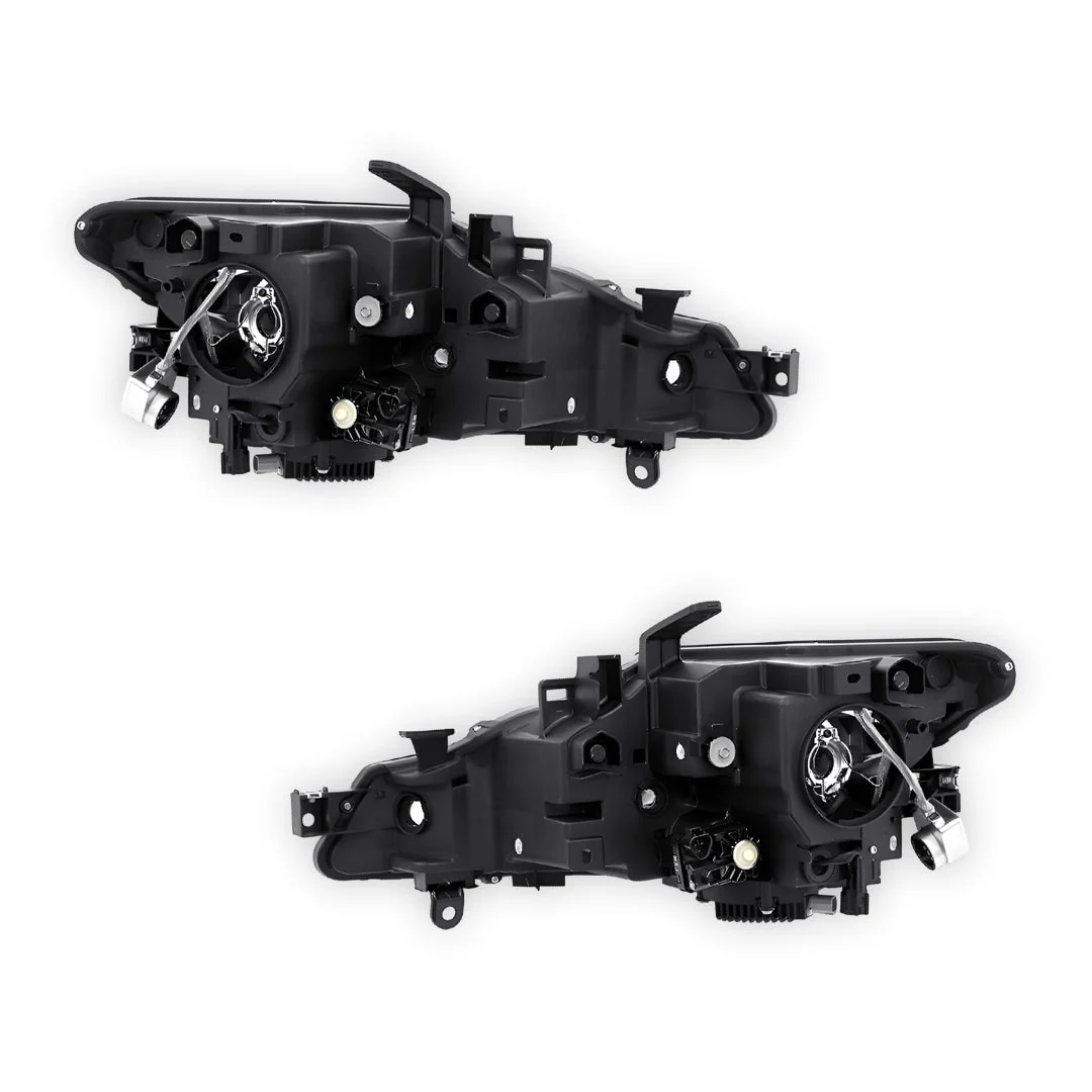 Nissan Murano Z51 (2008 - 2011) Genuine Black Xenon Headlights LH + RH - Image 3