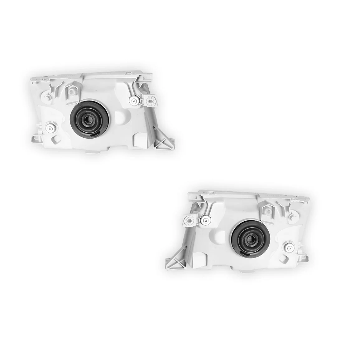 Nissan Navara D22 (1999 - 2001) Headlights LH + RH - Image 3