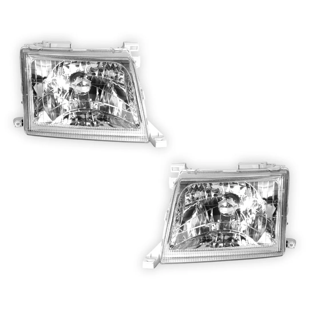 Nissan Navara D22 (1999 - 2001) OEM Style Headlights LH + RH - Image 2