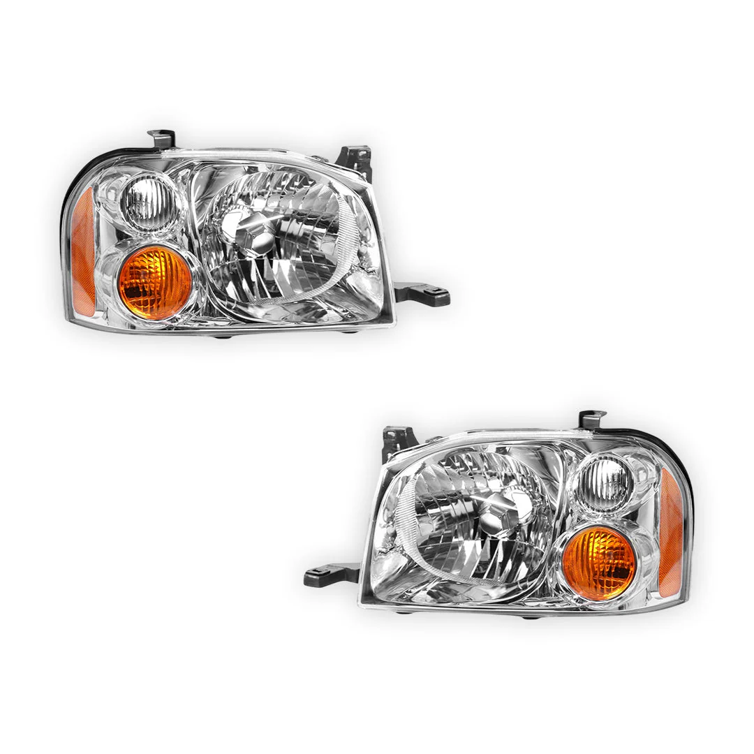 Nissan Navara D22 (2001 - 2006) OEM Style Headlights LH + RH - Image 2