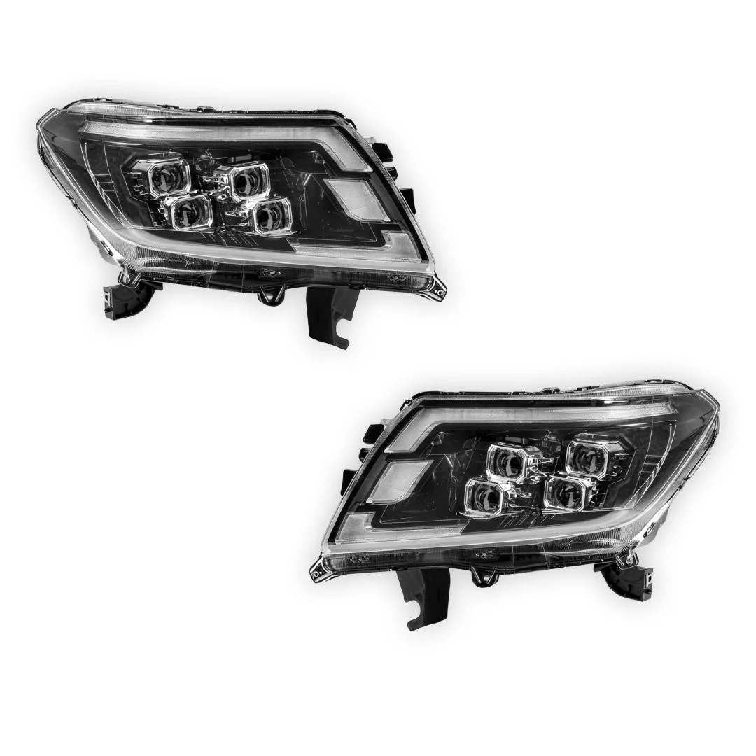 Nissan Navara D23 (2015 - 2020) LED Headlights Halo DRL  LH + RH - Image 6