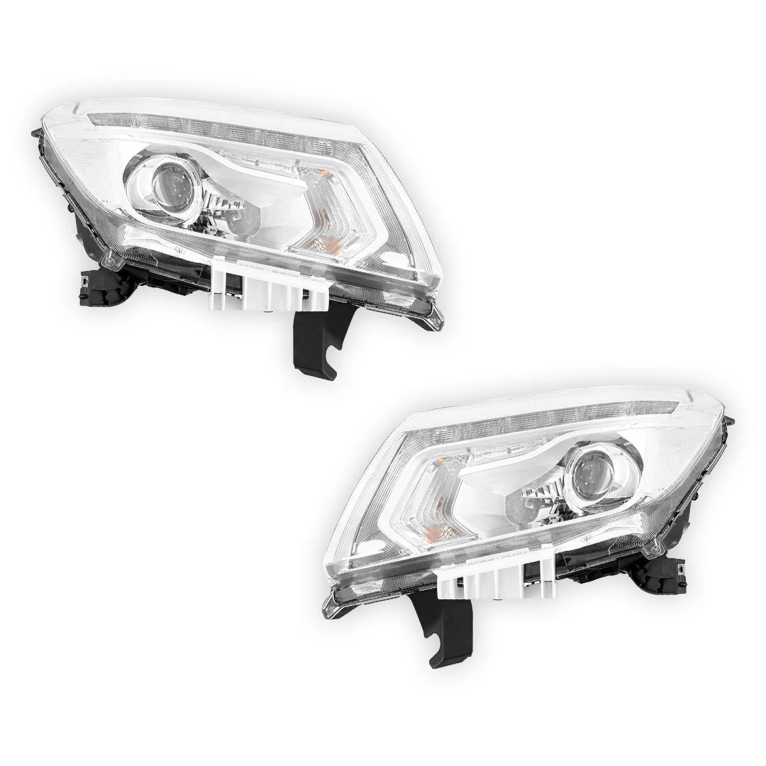 Nissan Navara D23 NP300 (2015 - 2017) Genuine Headlights LH + RH - Image 2