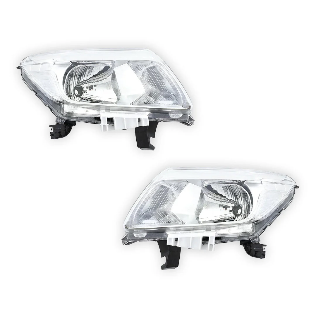 Nissan Navara D23 NP300 (2015 - 2017) OEM Style Headlights LH + RH - Image 2