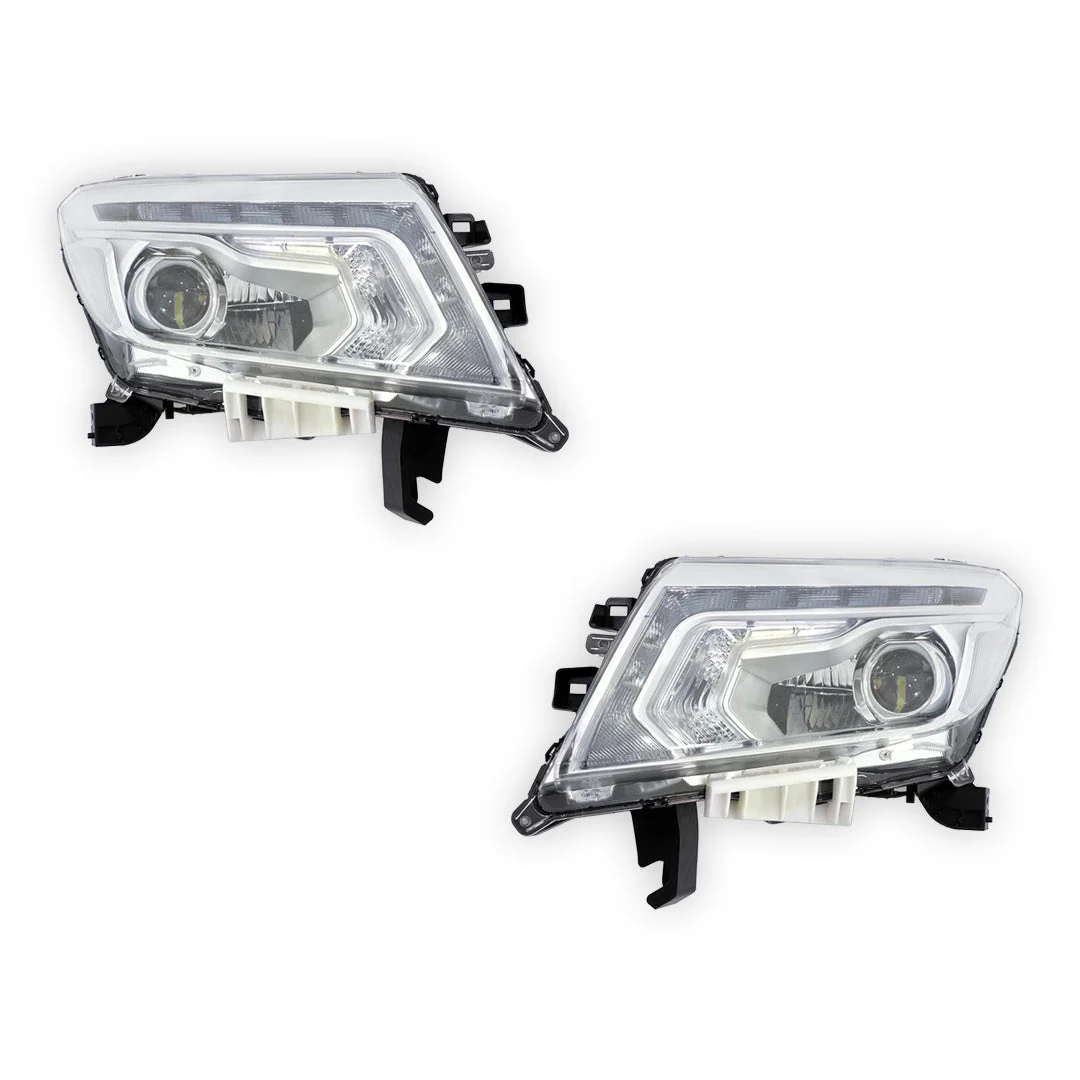 Nissan Navara D23 NP300 (2015 - 2017) OEM Style Headlights LH + RH - Image 2