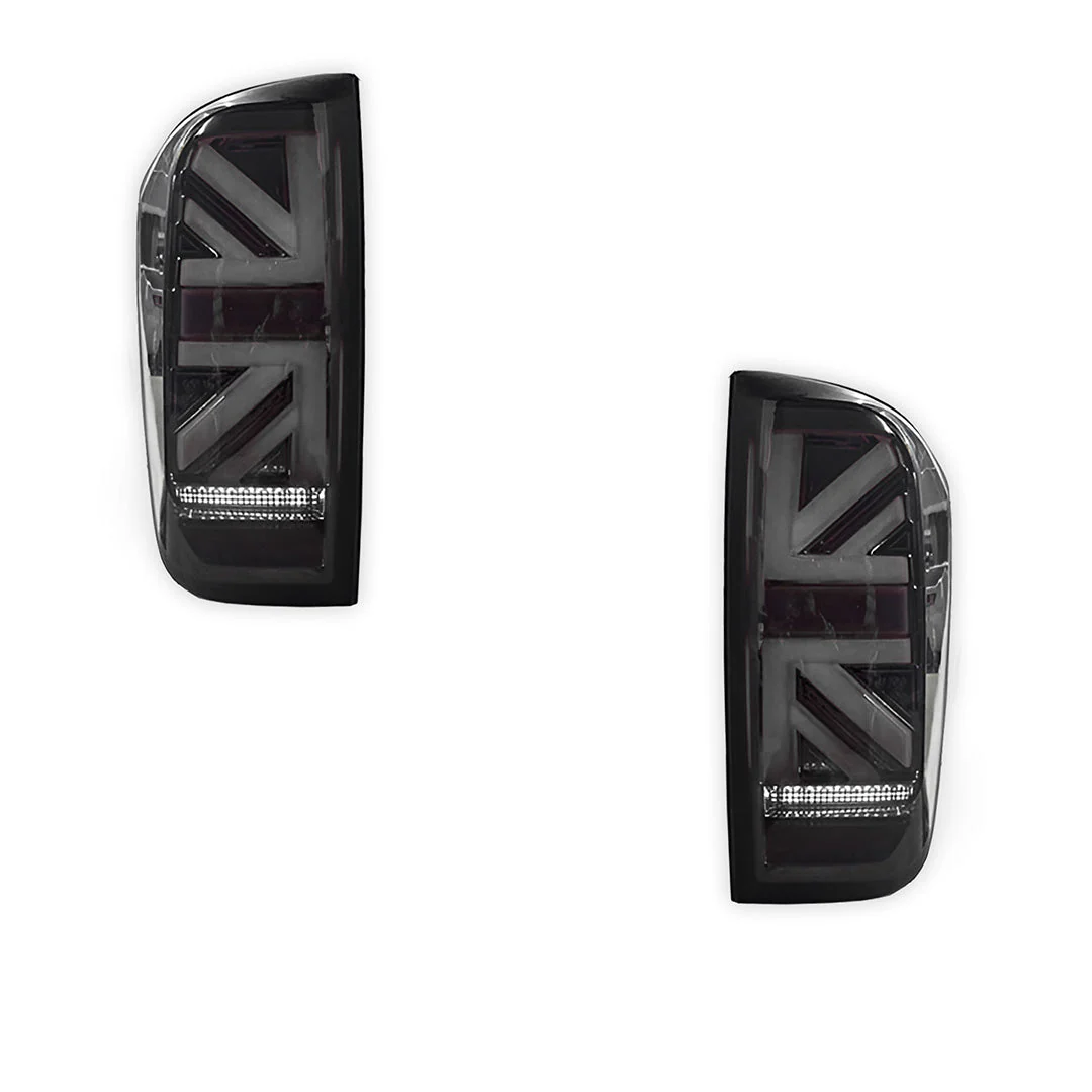 Nissan Navara D23 NP300 (2015 - 2021) Black LED Tail Lights LH + RH - Image 6