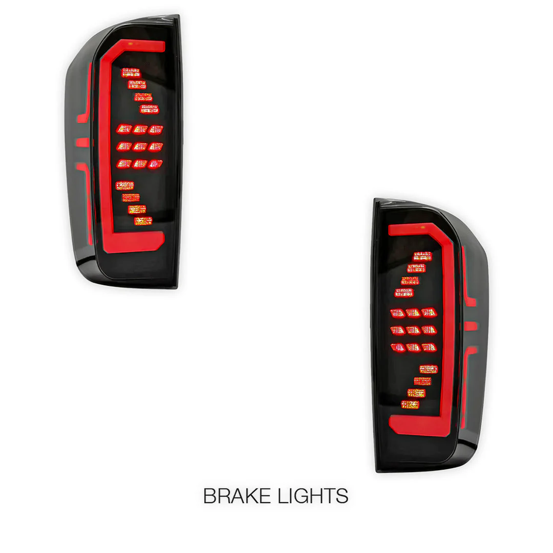 Nissan Navara D23 NP300 (2015 - 2023) Sequential Smoked LED Tail Lights LH + RH - Image 2