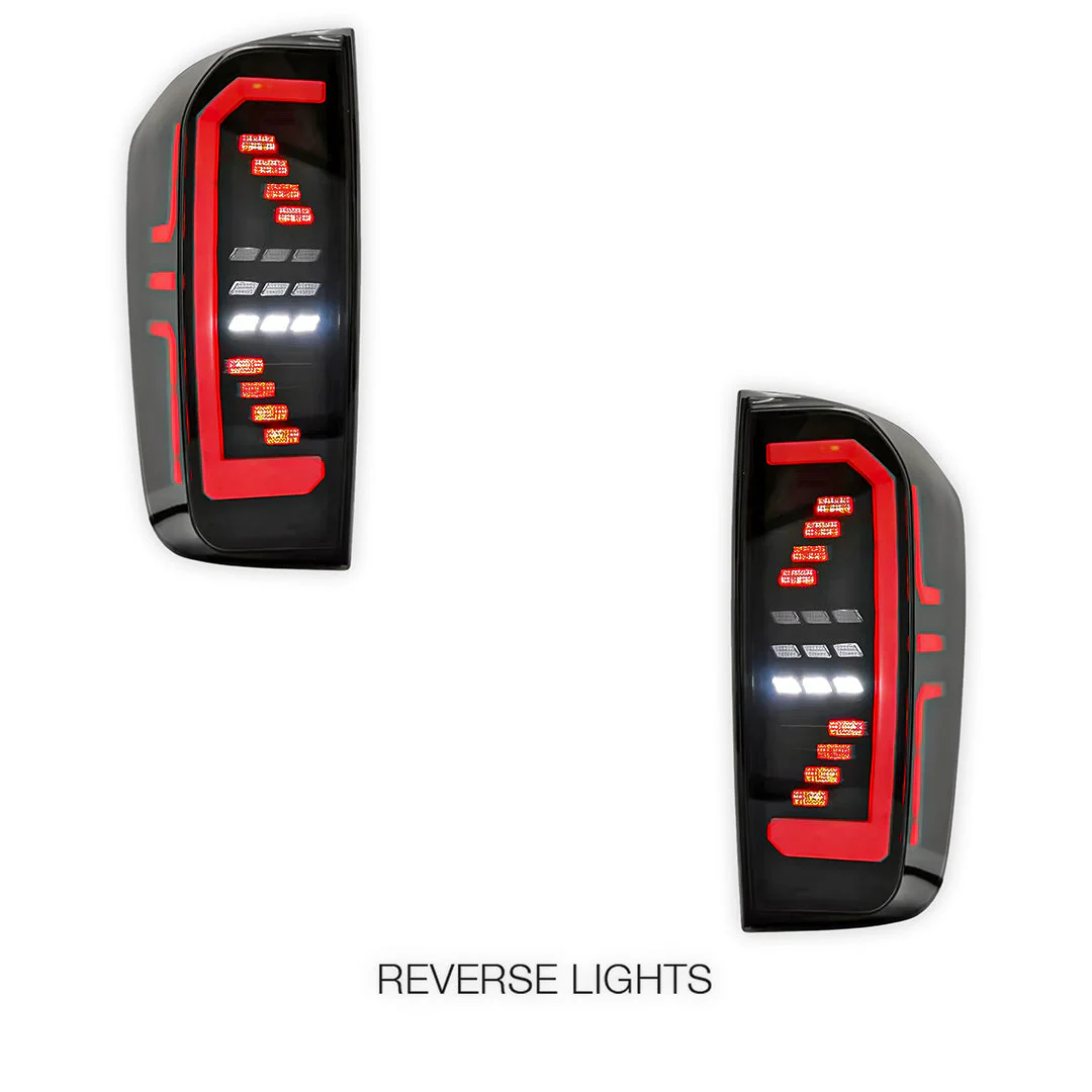 Nissan Navara D23 NP300 (2015 - 2023) Sequential Smoked LED Tail Lights LH + RH - Image 5