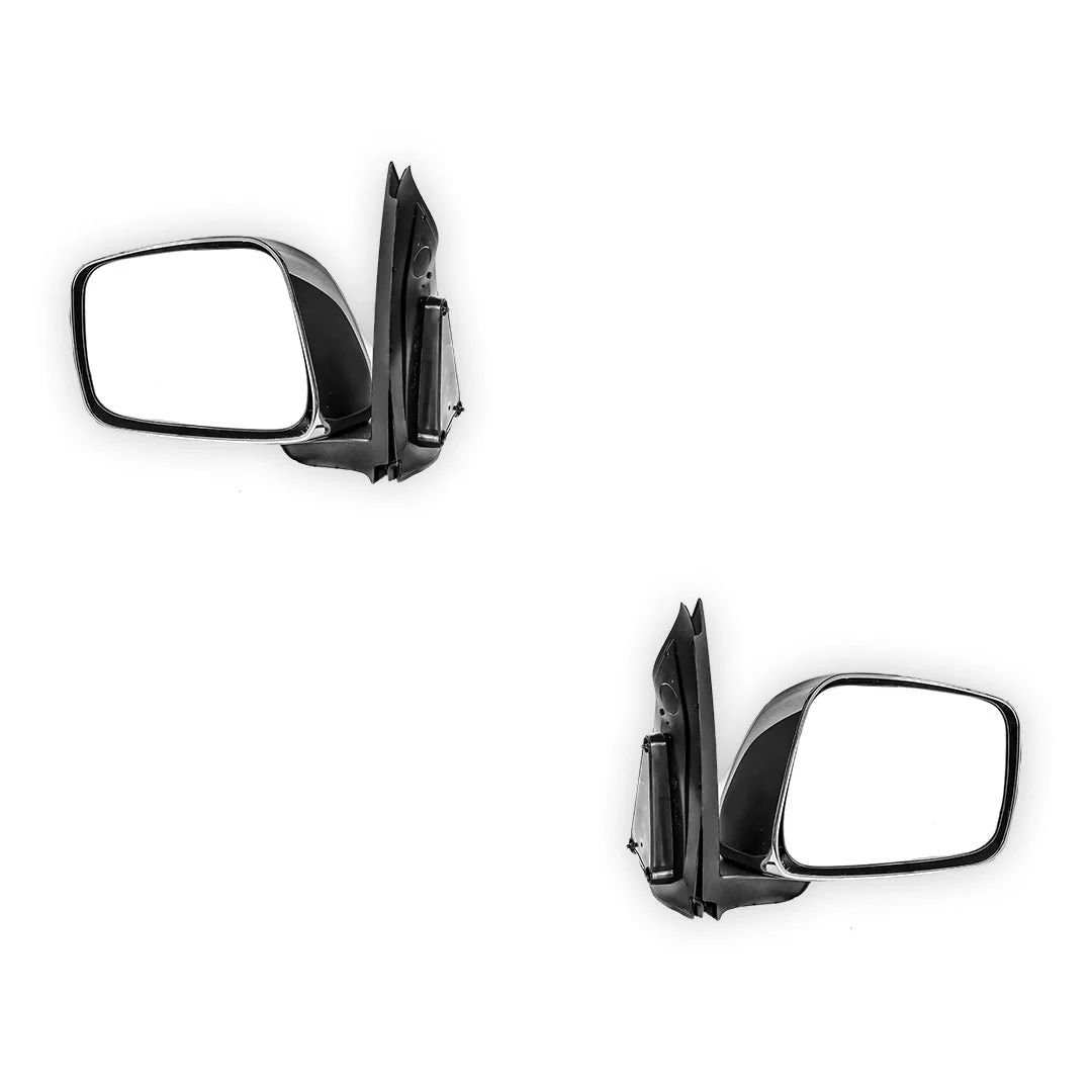 Nissan Navara D40 (2005 - 2010) Electric Door Mirrors (Chrome) - Image 2