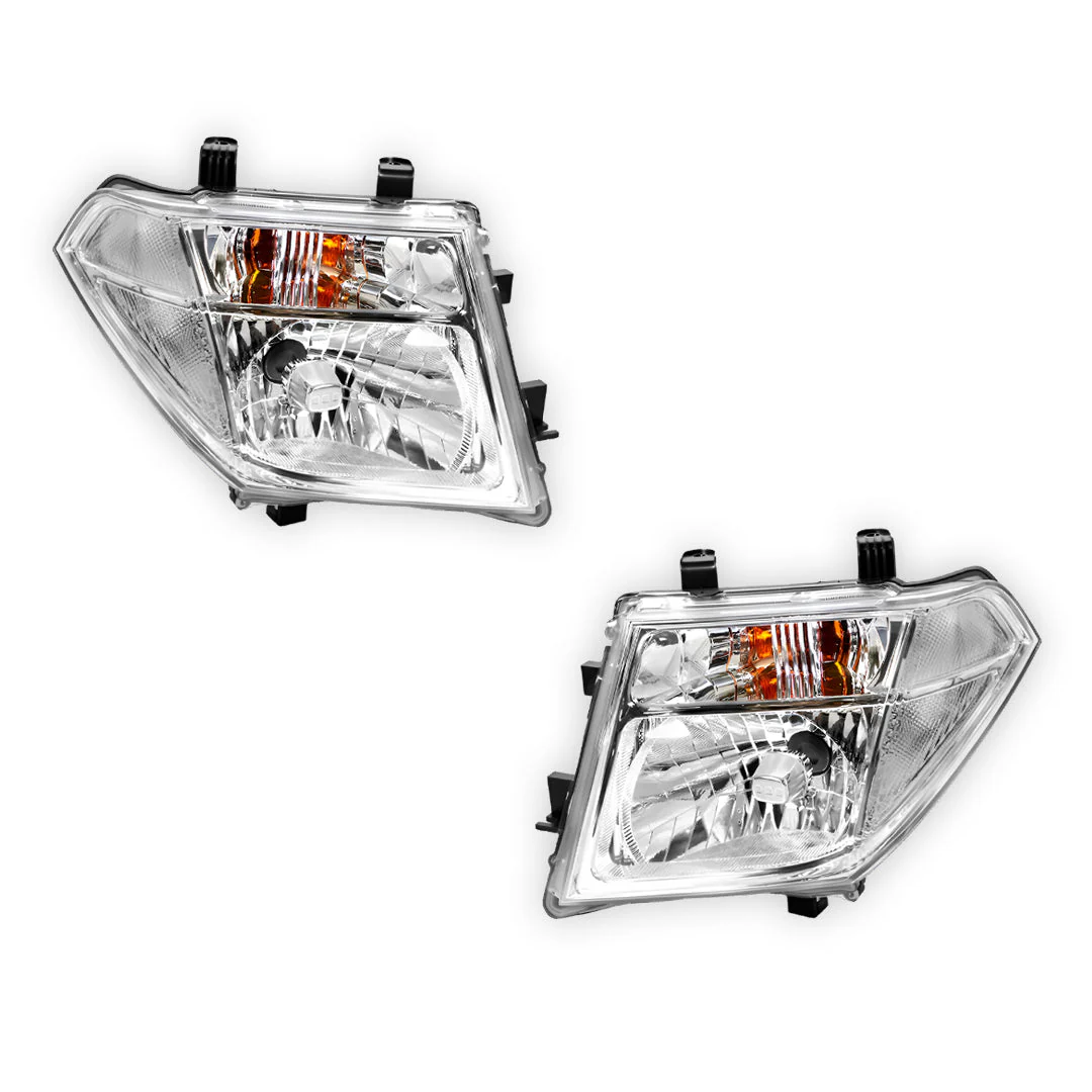 Nissan Navara D40 (2005 - 2010) OEM Style Headlights LH + RH - Image 2