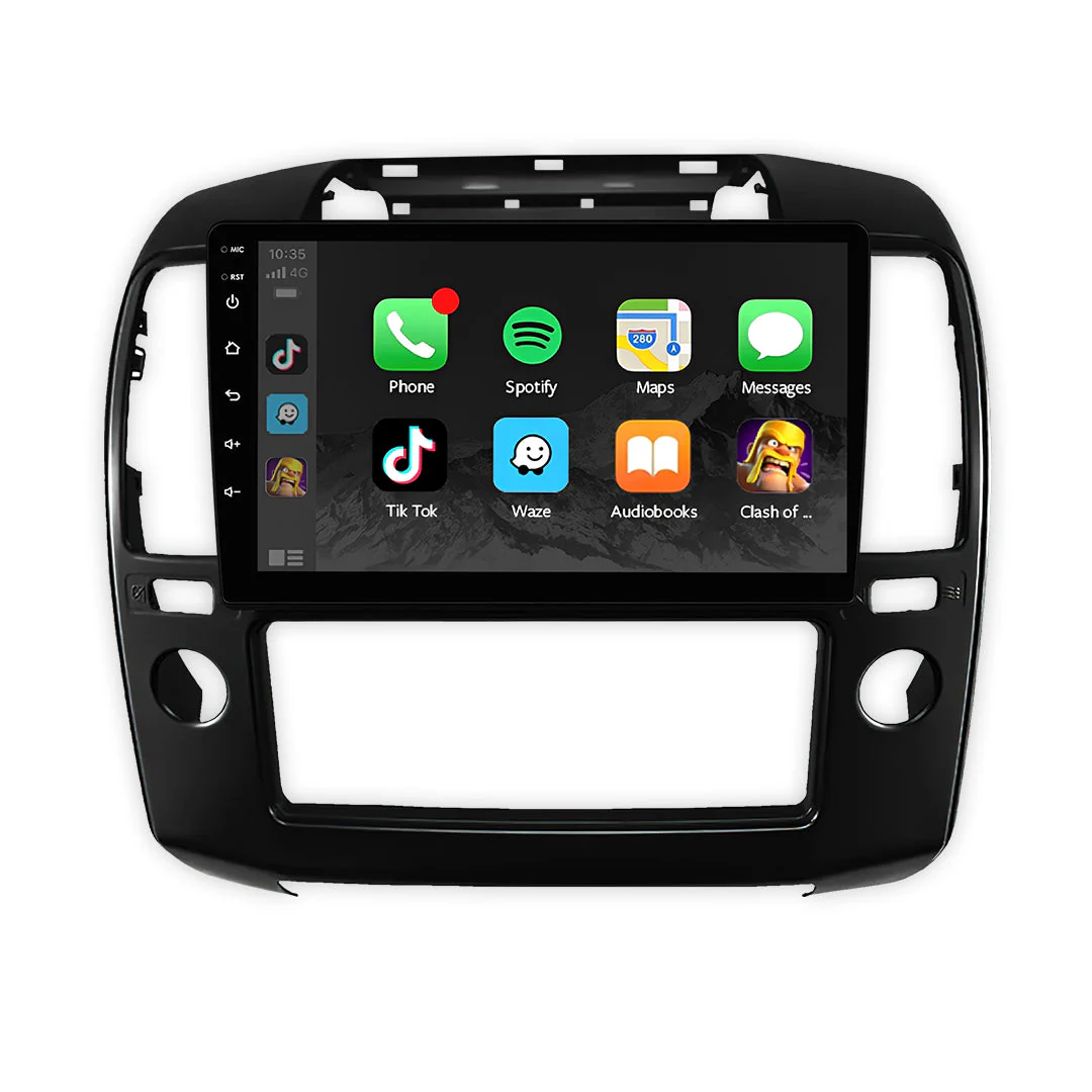 Nissan Navara D40 (2005 - 2015) 9" 13.3" Wireless Android 15 Head Unit for Apple CarPlay / Android Auto Spanish-Built - Image 3