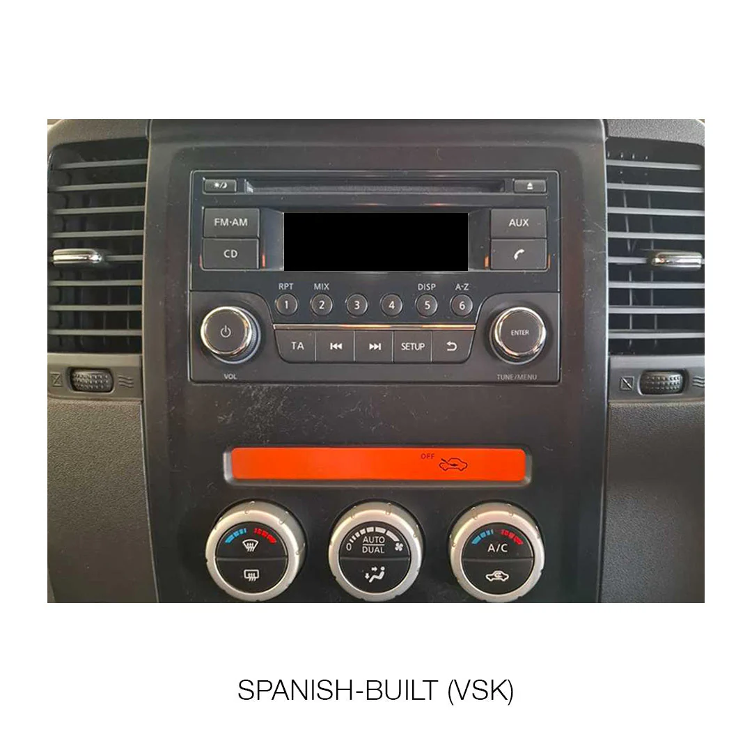 Nissan Navara D40 (2005 - 2015) 9" 13.3" Wireless Android 15 Head Unit for Apple CarPlay / Android Auto Spanish-Built - Image 4