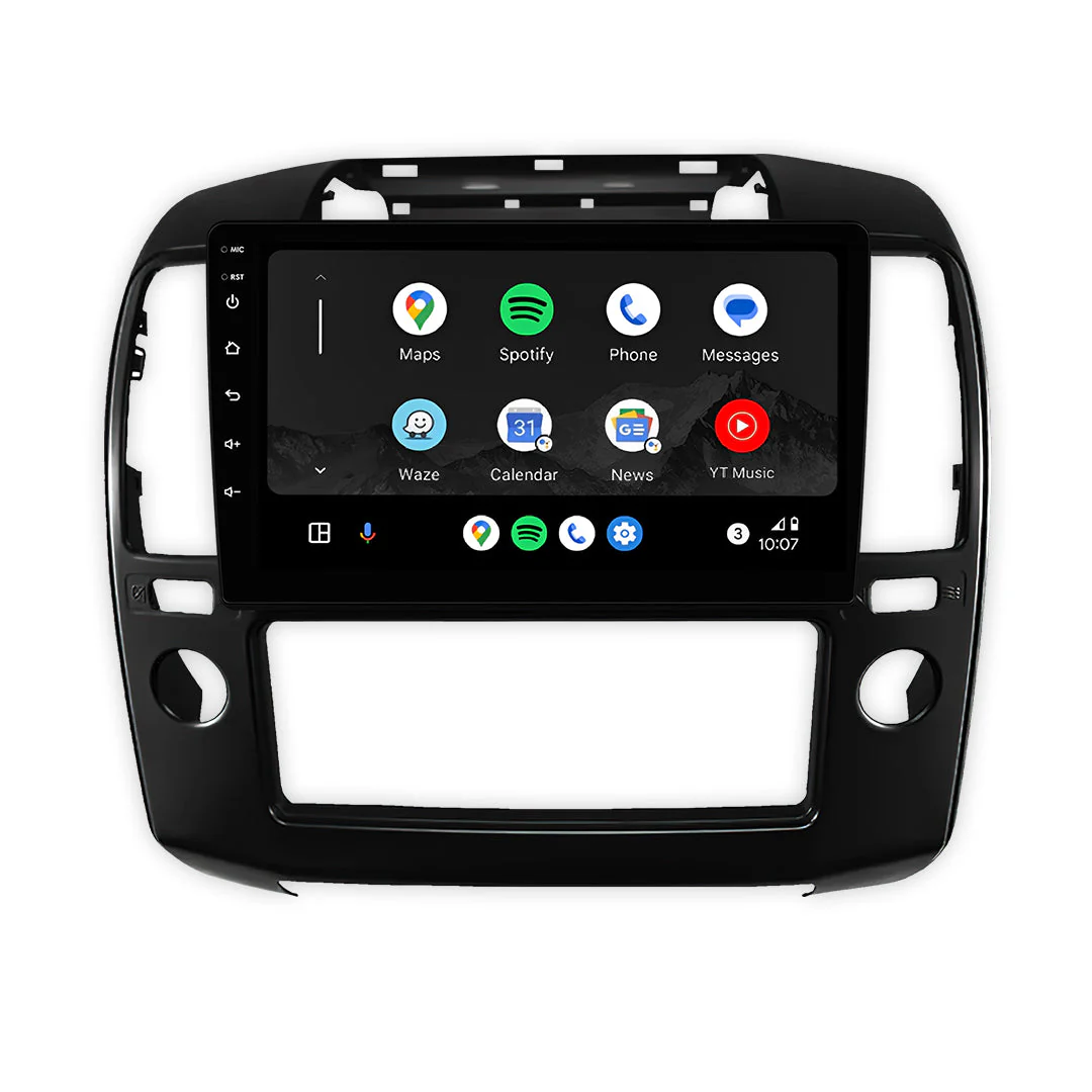 Nissan Navara D40 (2005 - 2015) 9" 13.3" Wireless Android 15 Head Unit for Apple CarPlay / Android Auto Thai-Built - Image 2