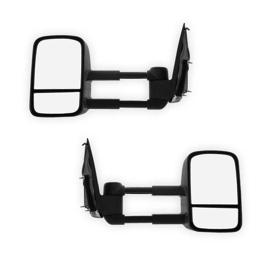 Nissan Navara D40 (2005 - 2015) Extendable Towing Side Mirrors - Image 4