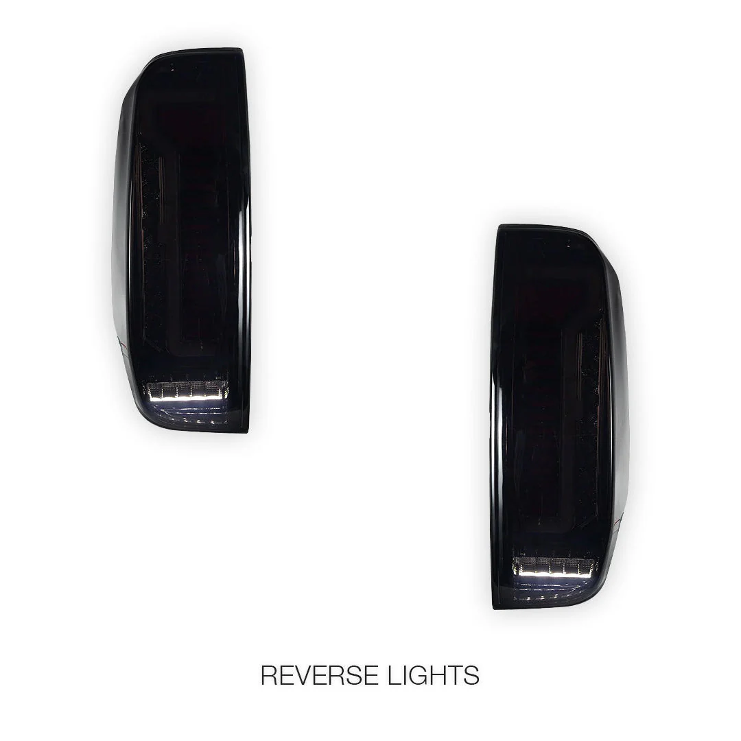 Nissan Navara D40 (2005 - 2016) Smoked Tail Lights LH + RH - Image 5