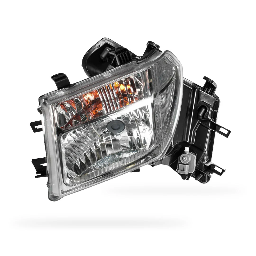 Nissan Navara D40 (2005 - 2015) Clear / Amber Headlights LH + RH - Image 4