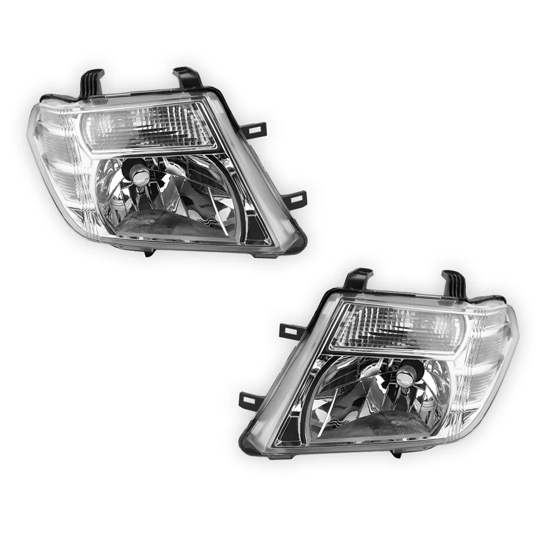 Nissan Navara D40 (2010 - 2015) OEM Headlights LH + RH - Image 2